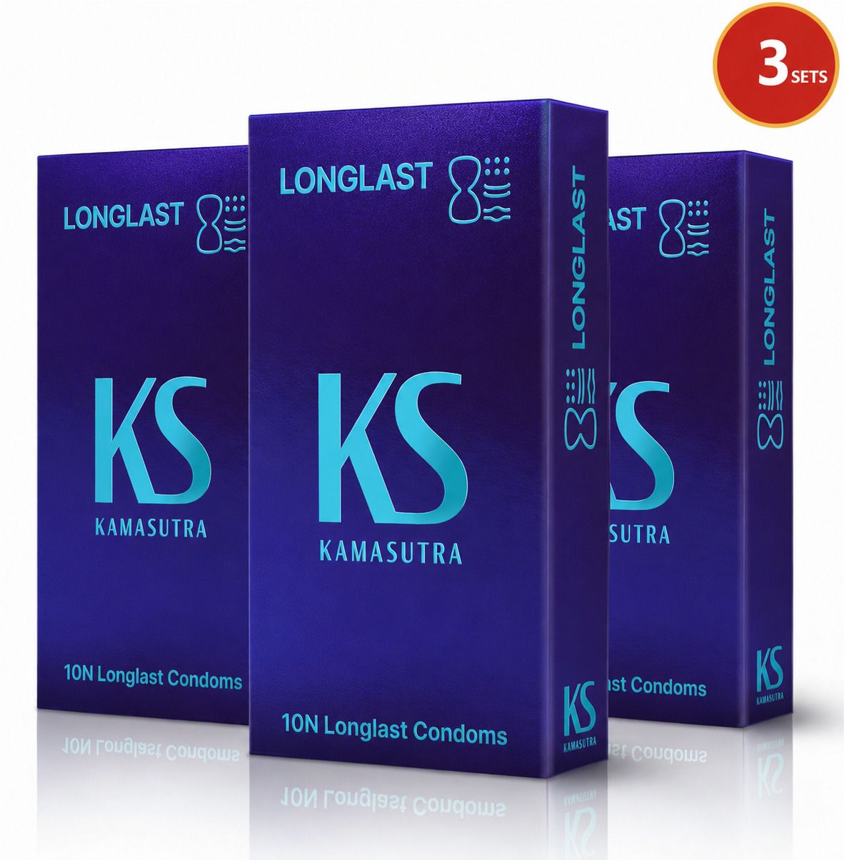 kamasutra LongLast Condom ( Set of 3, 30S ) Condom (Set of 3, 30 Sheets) Condom-picture-7
