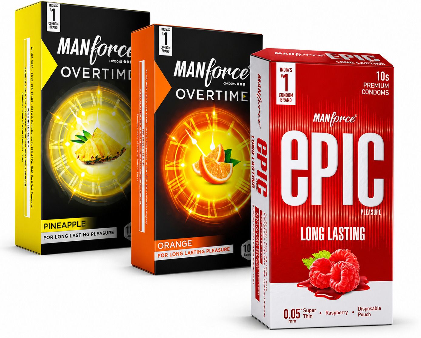 mankind Manforce Overtime Orange , Overtime Pineapple , Epic Long Lasting Condom Condom-picture-45