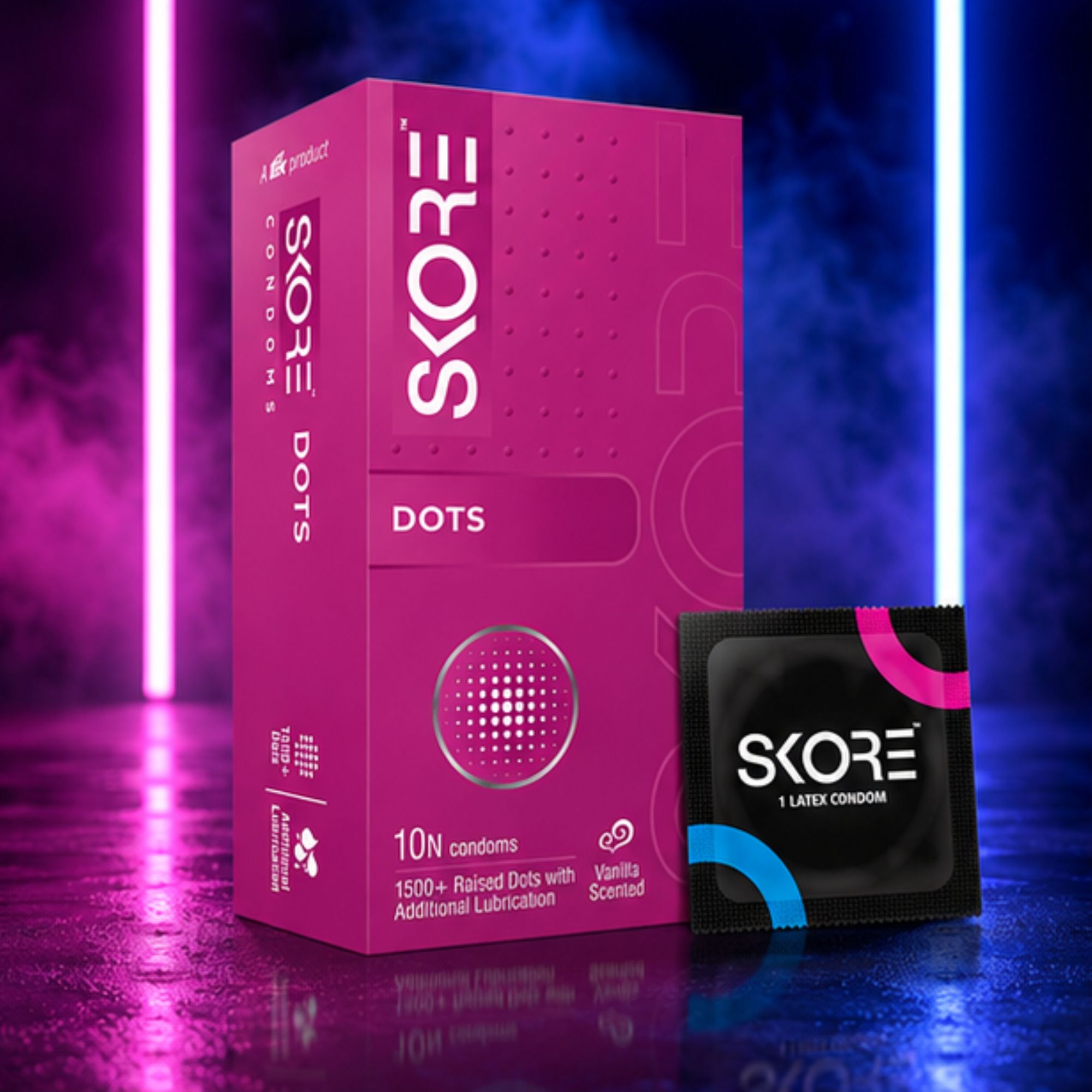 Raised Dots Condoms Value Pack | 10 Condoms Condom-image-32