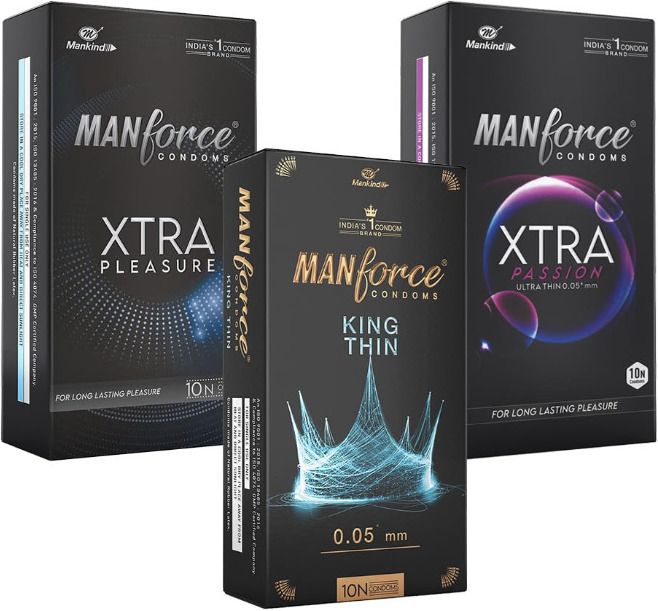 mankind Manforce XTRA Pleasure , King Thin , XTRA Passion COndom | India Best COndom Condom-picture-25