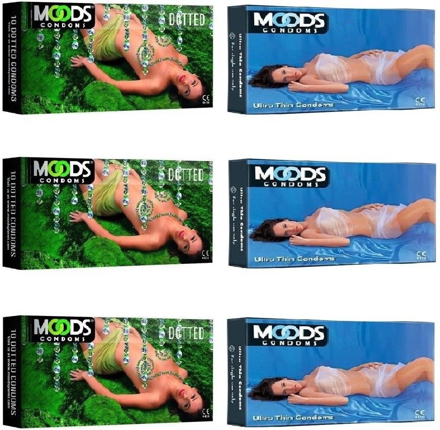 moods Dotted & Ultrathin Combo 6 (Concealed/Confidential Packaging) Condom-picture-25
