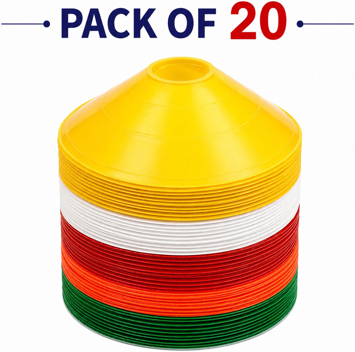 fitplayr sports Space Marker Pack of 20-picture-21