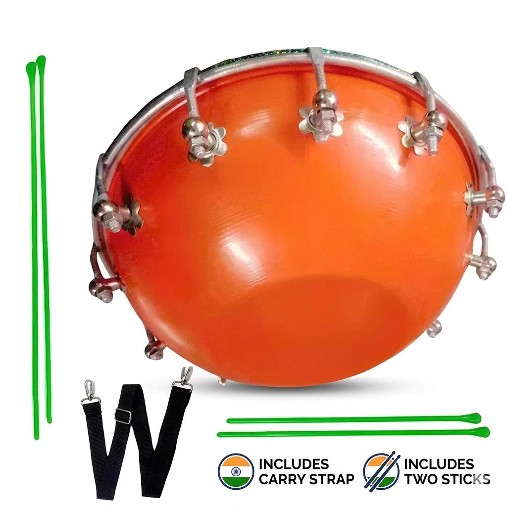 Orange Tasha Drum – 12 Inch, 12 Fitting Orange12Fit Conga-image-25