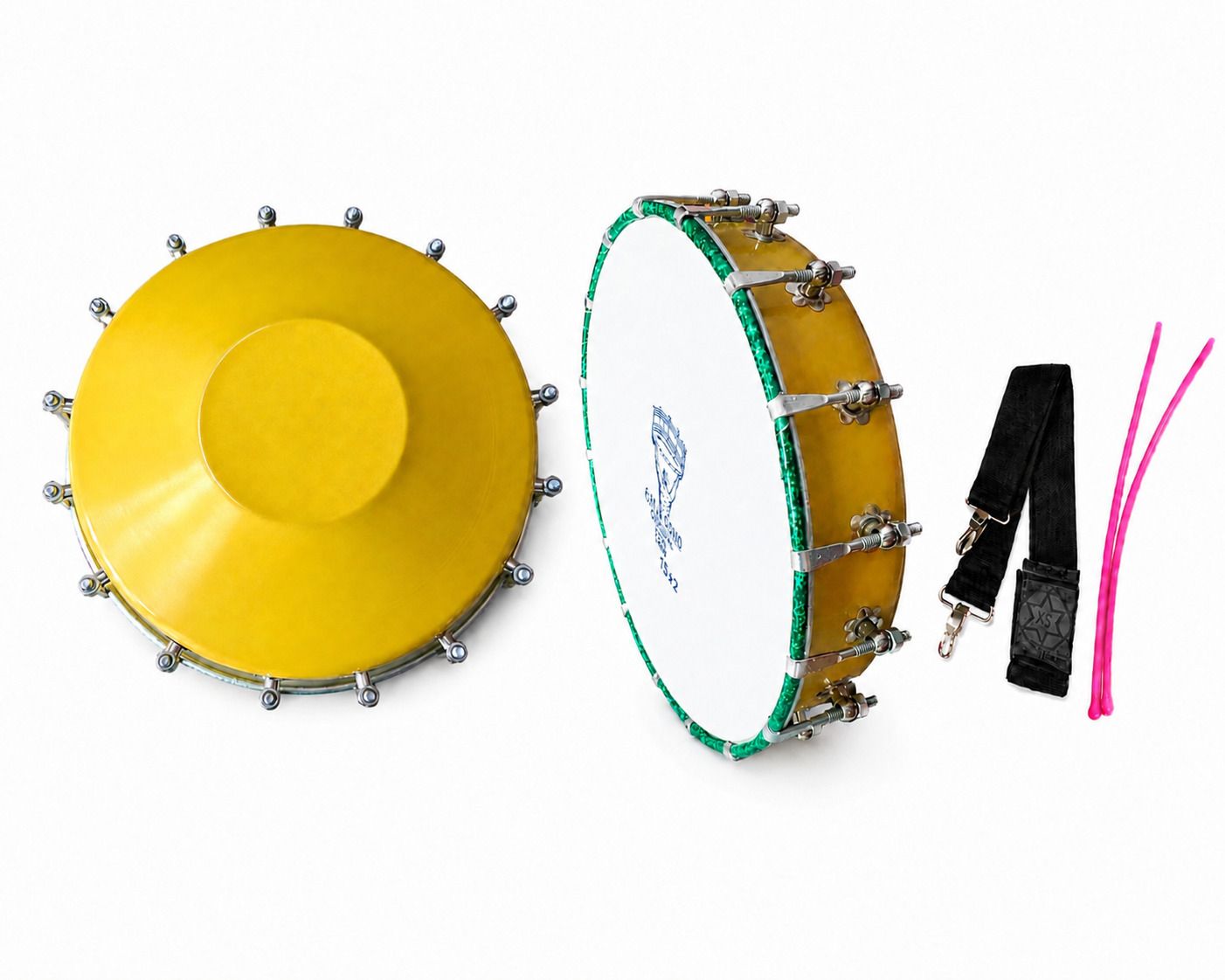 mmi Hydrabadi Tasha 13.2inch (metal)with belt and stick hydrabdi tasha Conga-picture-5