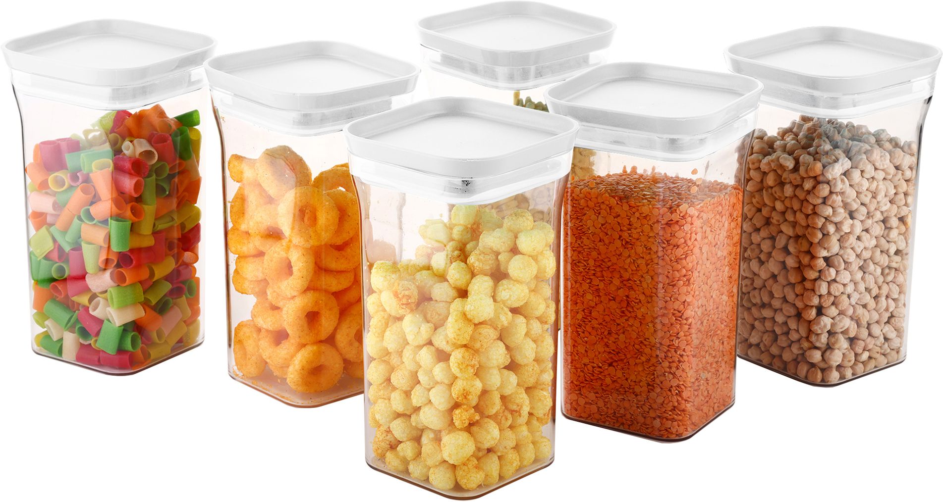 home puff Plastic Grocery Container - 1 kg-picture-15