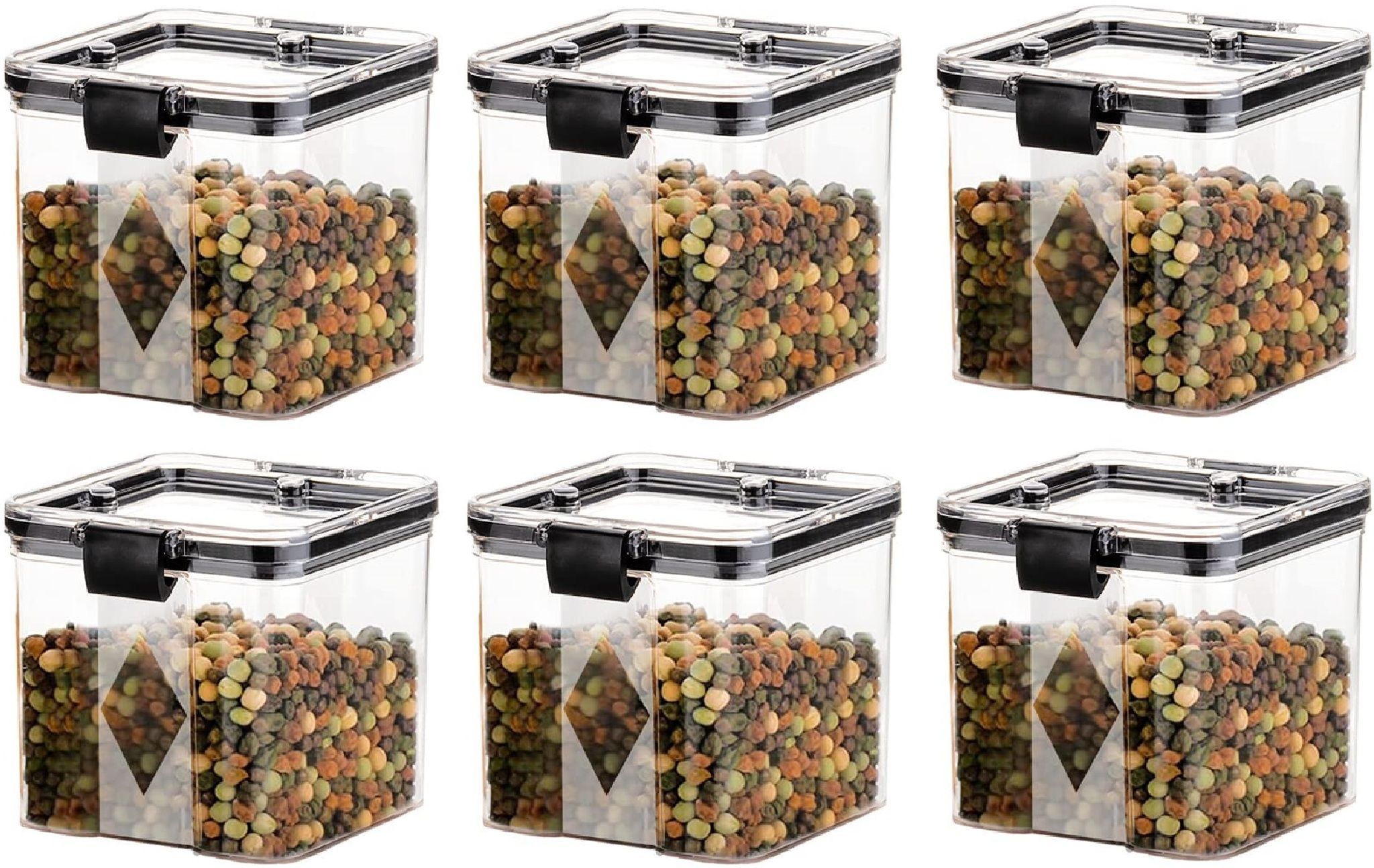 grcoxz Plastic Grocery Container - 700 ml-picture-26