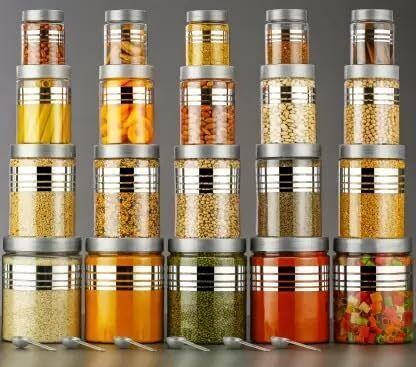 nariya Plastic Grocery Container- 1200 ml, 650 ml, 350 ml, 250 ml-picture-16