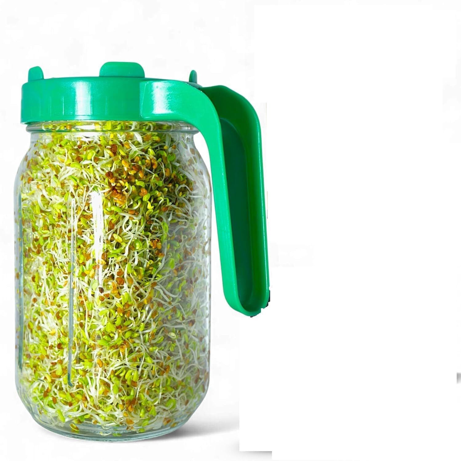 glowgrid Sprout Maker Jar 720ML Food Steamer-picture-13