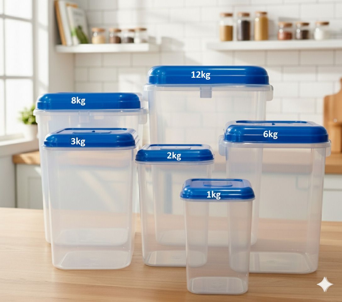 hoatzin Plastic Grocery Container - 1000 ml, 2000 ml, 3000 ml, 6000 ml, 8000 ml, 12000 ml-picture-11