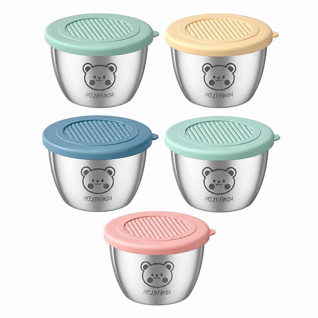 masox store Sauce Set Stainless Steel, Plastic, Silicone-picture-23