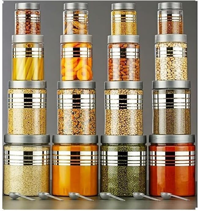increment Plastic Grocery Container - 1200 ml, 650 ml, 350 ml, 250 ml-picture-26