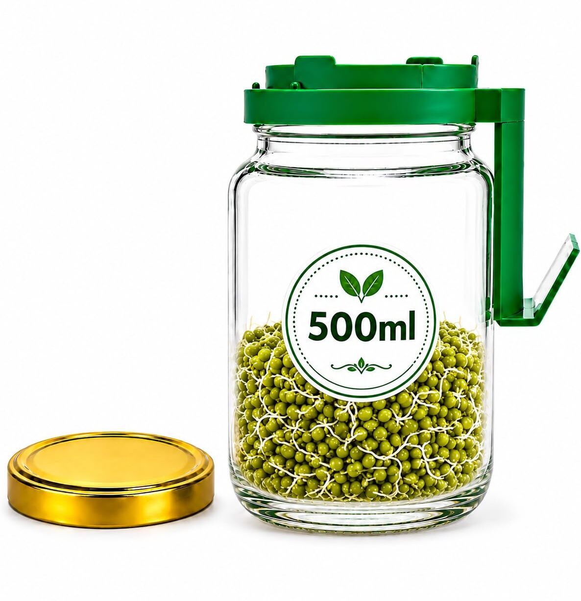 niralux impex Glass Sprout Maker - 500 ml-picture-20