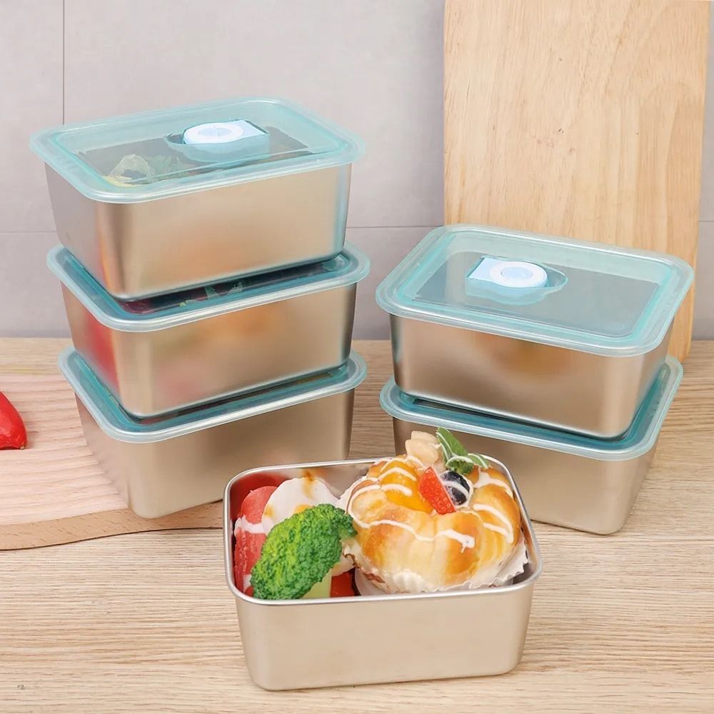 zubat Stainless Steel Fridge Container - 500 ml-picture-23