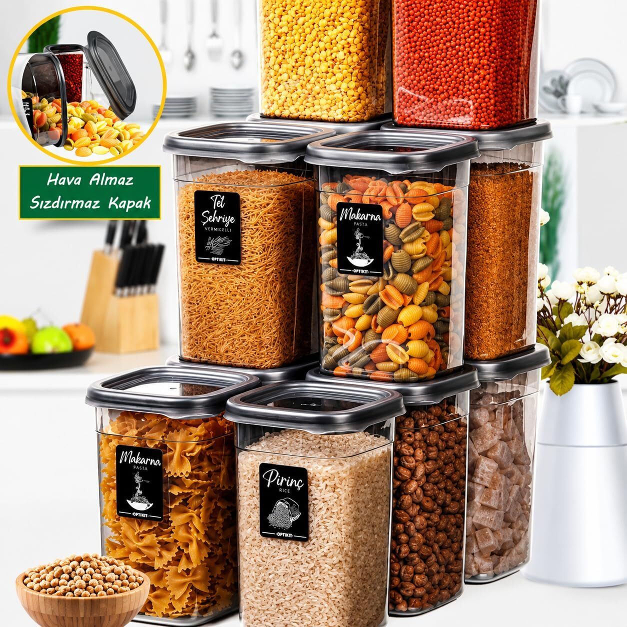slikvita Plastic Grocery Container - 1200 ml-picture-39