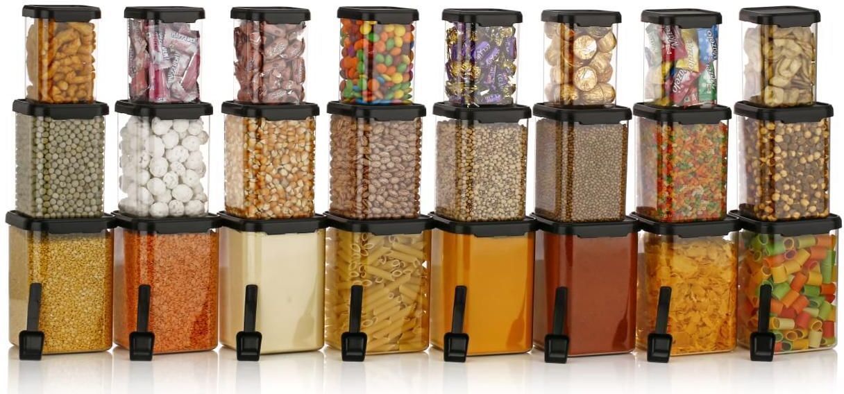 Plastic Grocery Container - 1400 ml-image-0