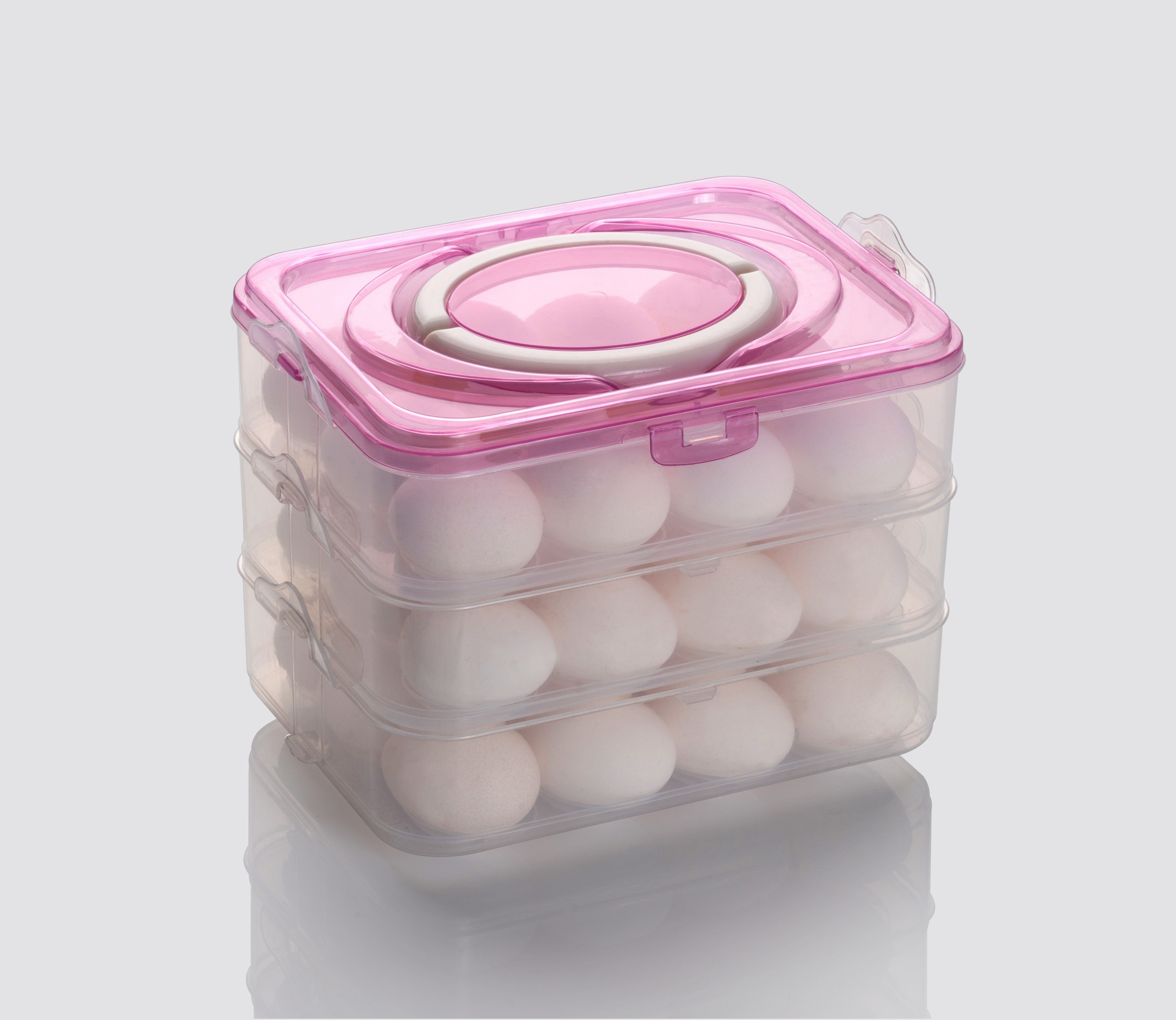 Plastic Egg Container - 3 dozen-image-1