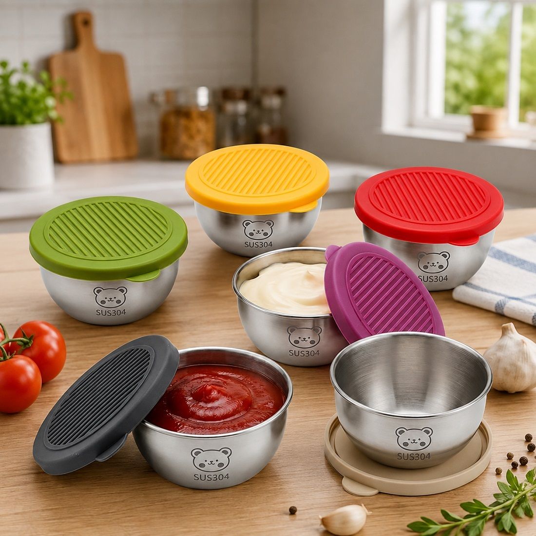 masox store Spice Set Stainless Steel, Plastic, Silicone-picture-15