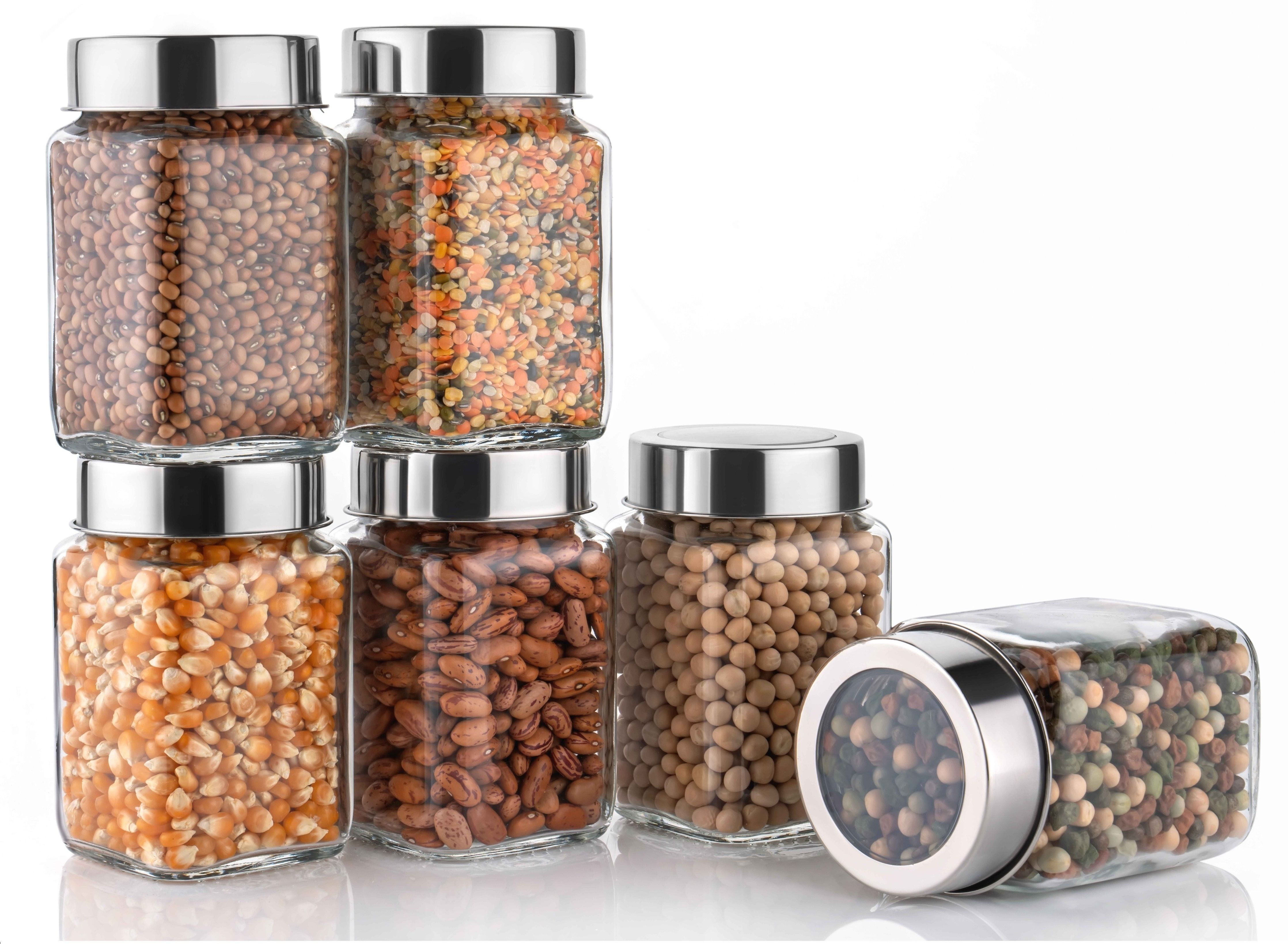 Glass Grocery Container- 300 ml