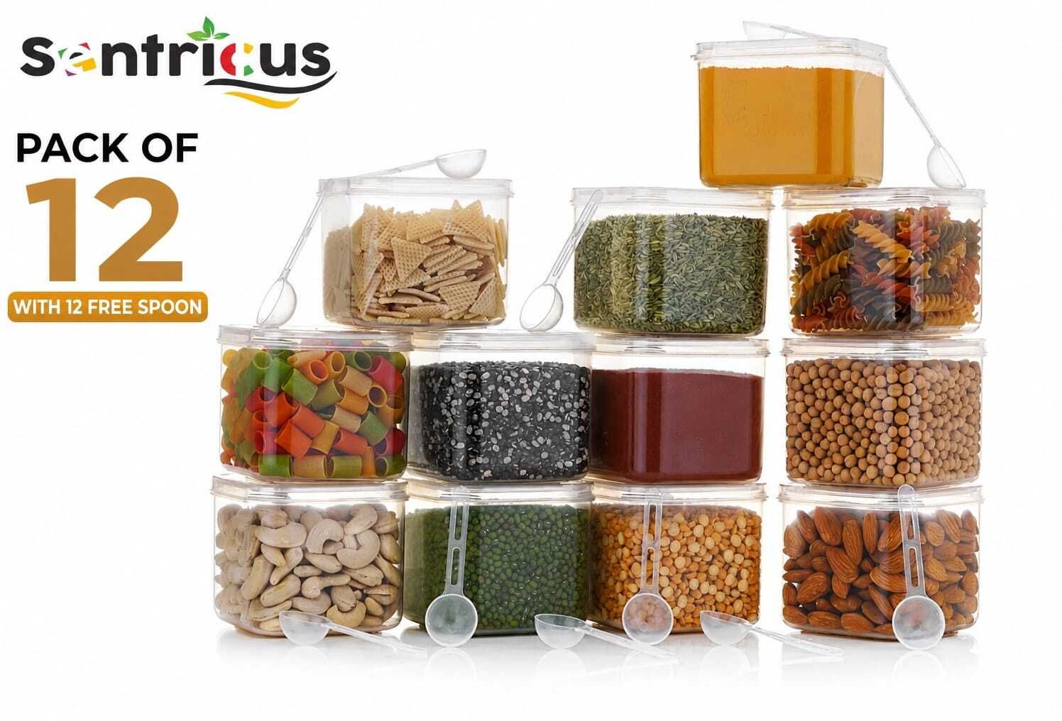 sentricus Plastic Grocery Container - 505 ml-picture-44