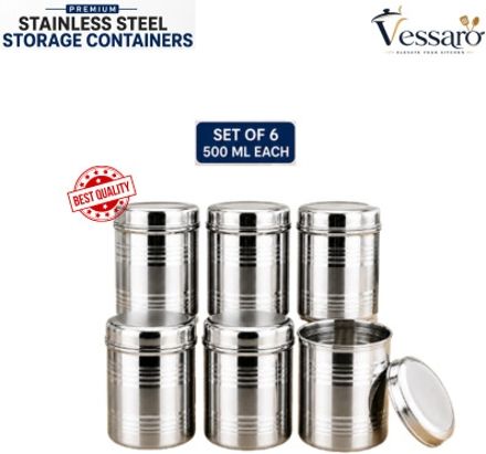 vessaro Stainless Steel Utility Container - 500 ml-picture-39