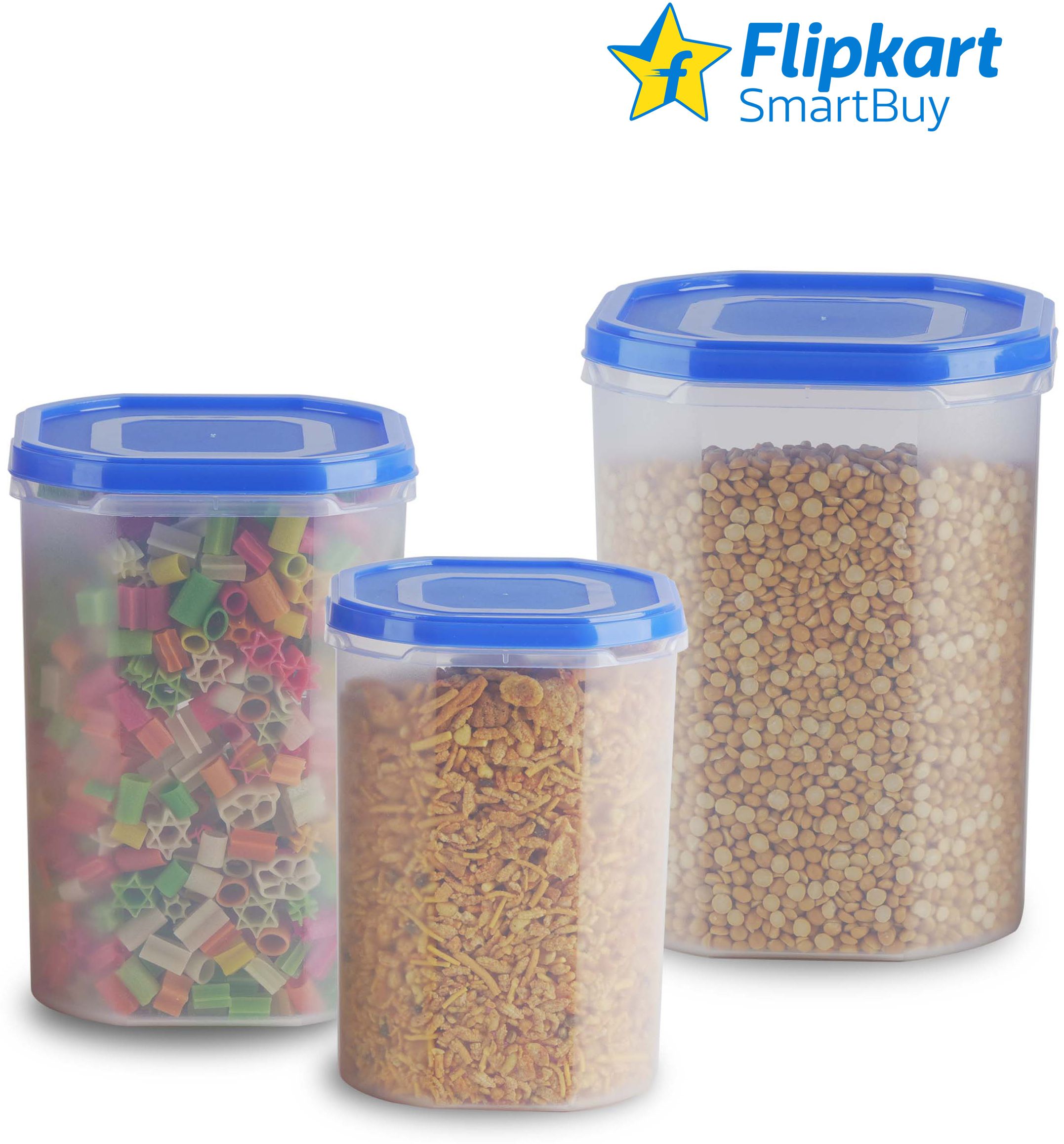 flipkart smartbuy Plastic Grocery Container- 2000 ml, 3000 ml, 4000 ml-picture-18