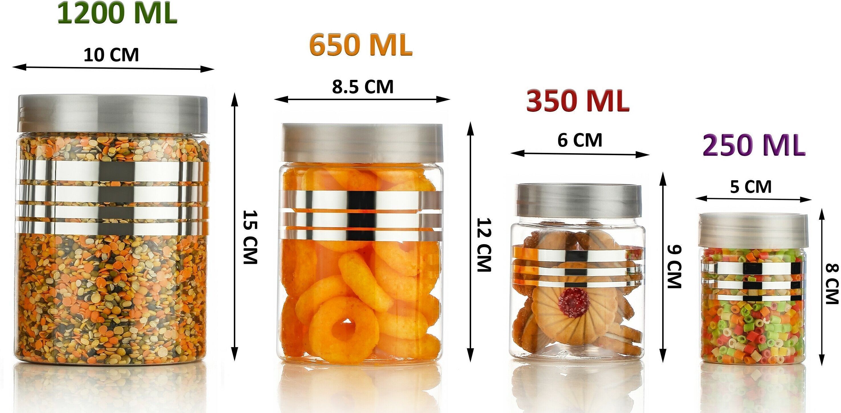 kokaillkitchen Plastic Grocery Container - 1200 ml-picture-16