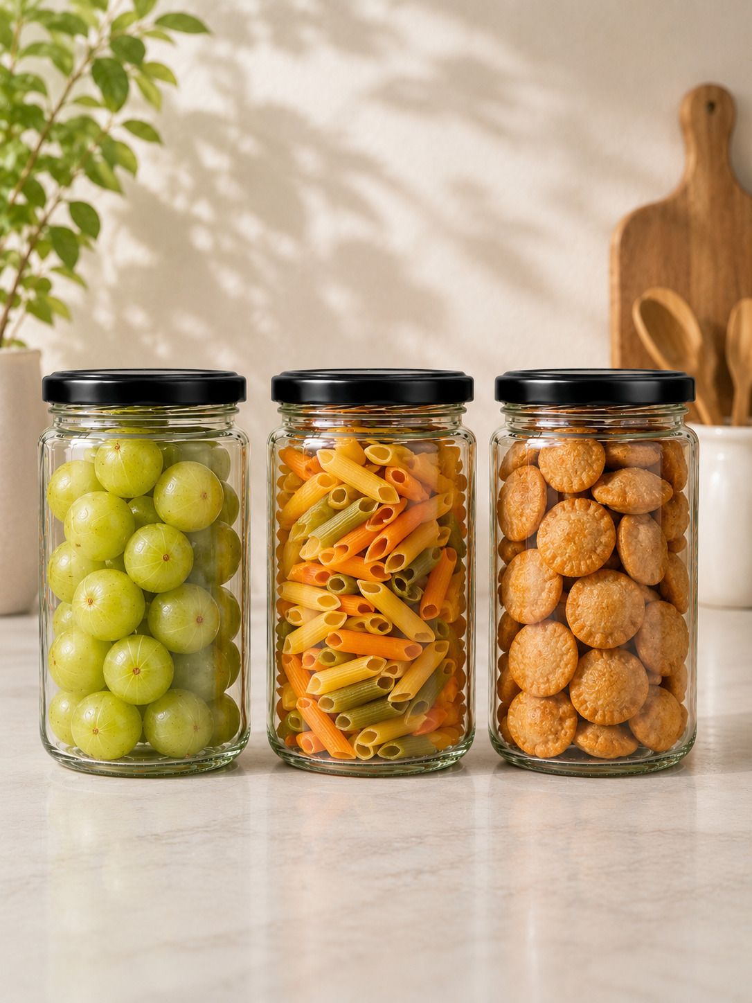 borzor Glass Grocery Container - 780 ml-picture-32