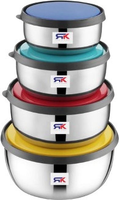 rk Steel Cookie Jar - 375 ml, 625 ml, 1000 ml, 1375 ml-picture-11