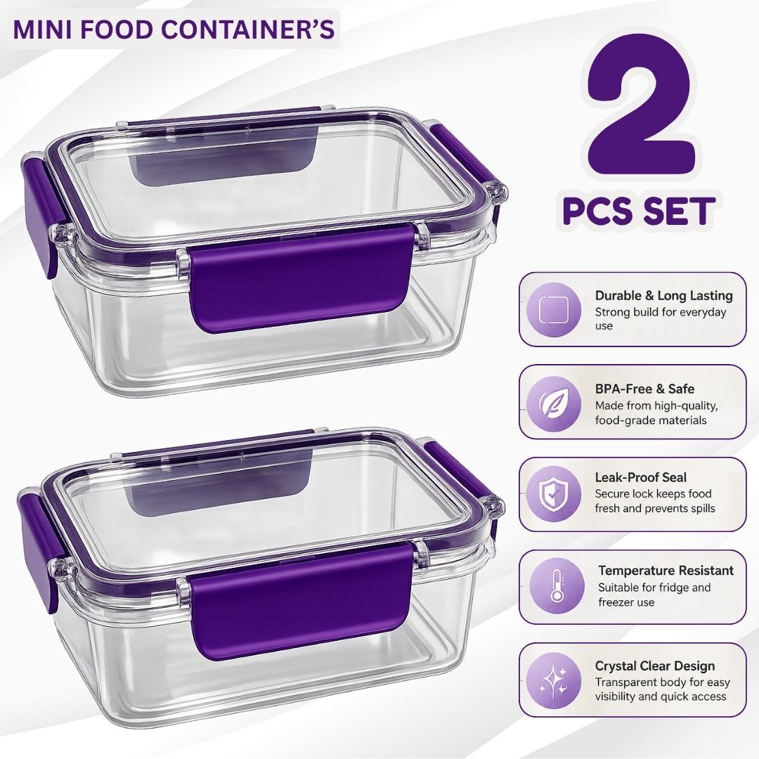 truswg Plastic Fridge Container - 500 ml-picture-39