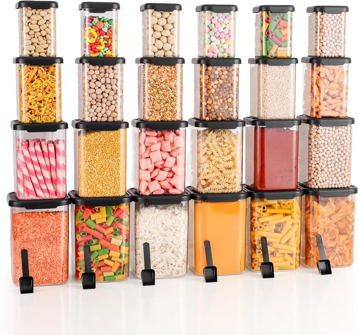 vagad-print Plastic Grocery Container - 350 ml, 650 ml, 950 ml, 1400 ml-picture-28
