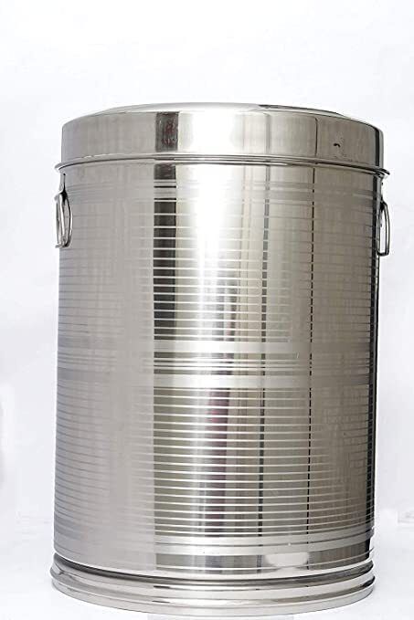 super hk products Stainless Steel Grocery Container - 9 L-picture-18