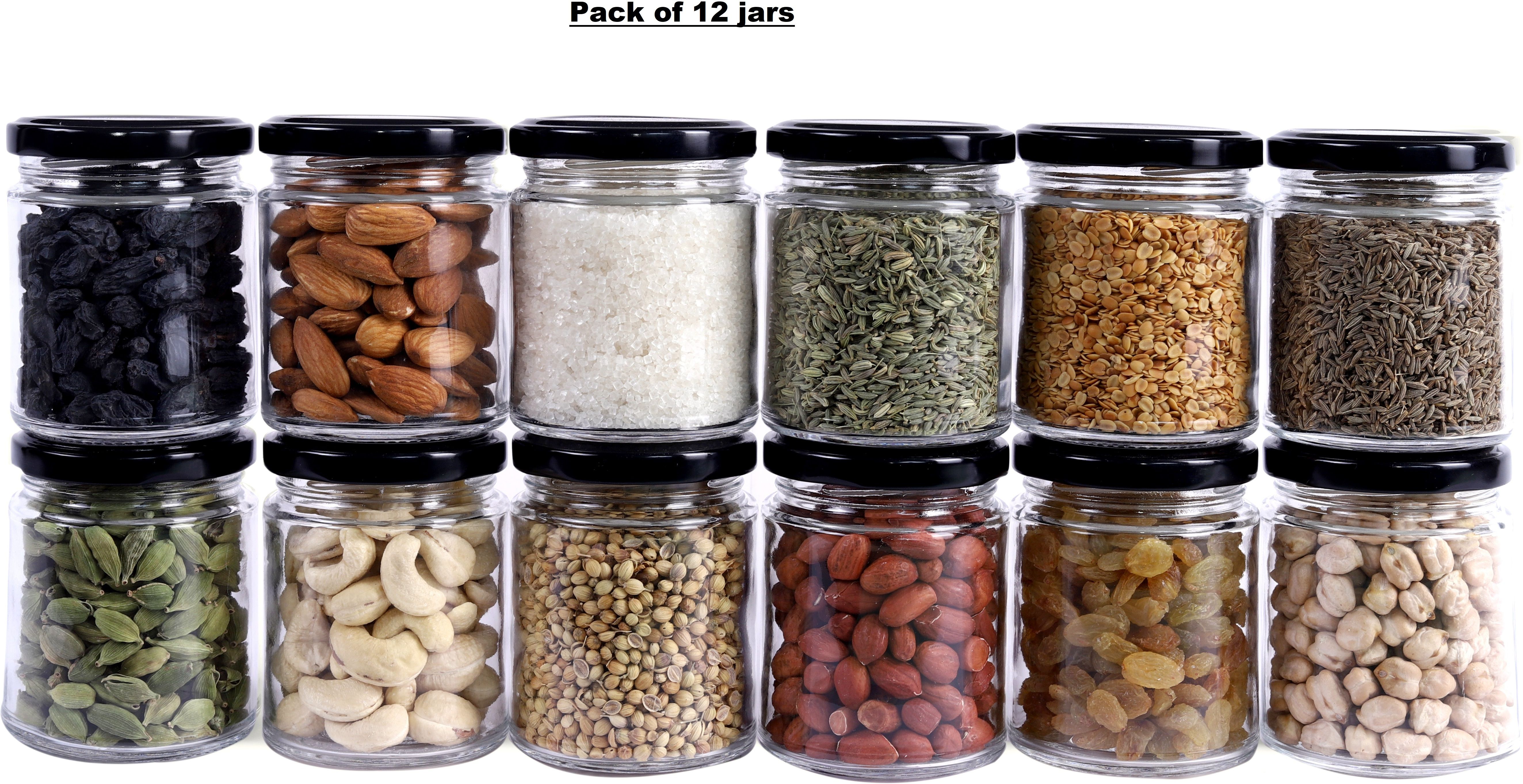 shreeji krupa Glass Grocery Container- 200-picture-26