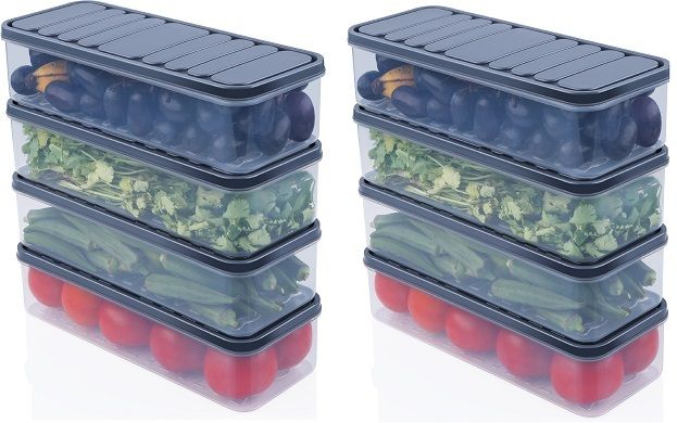 moxstar Plastic Fridge Container - 1200 ml-picture-27