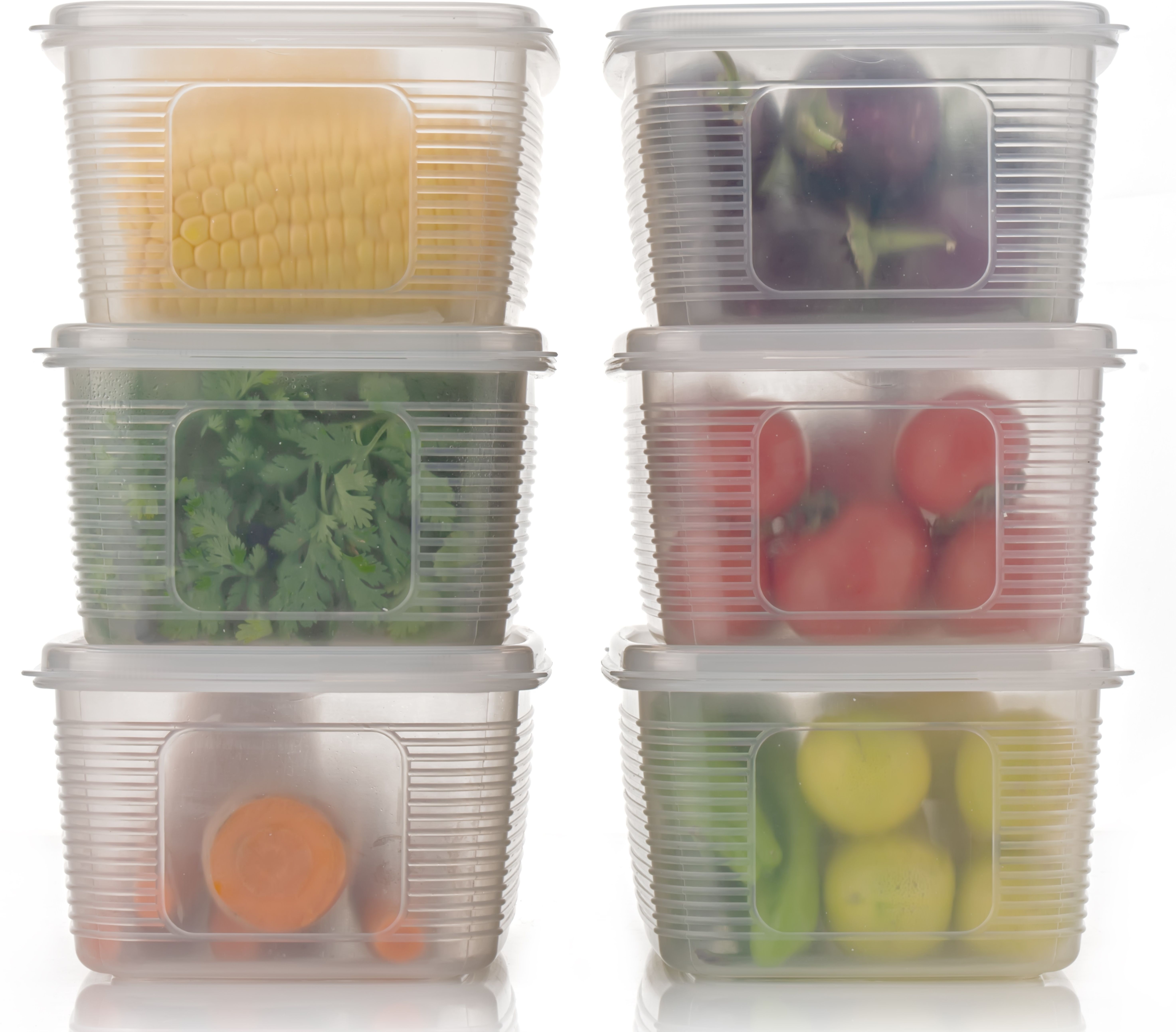 prayati Plastic 6pcs Fridge Storage Basket Box Freezer Containers Food Dry Fruit Vegetables 1.8L Storage Basket-picture-32