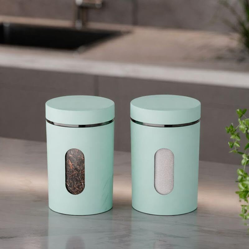 omwonders Plastic Tea Coffee & Sugar Container - 750 ml-picture-18