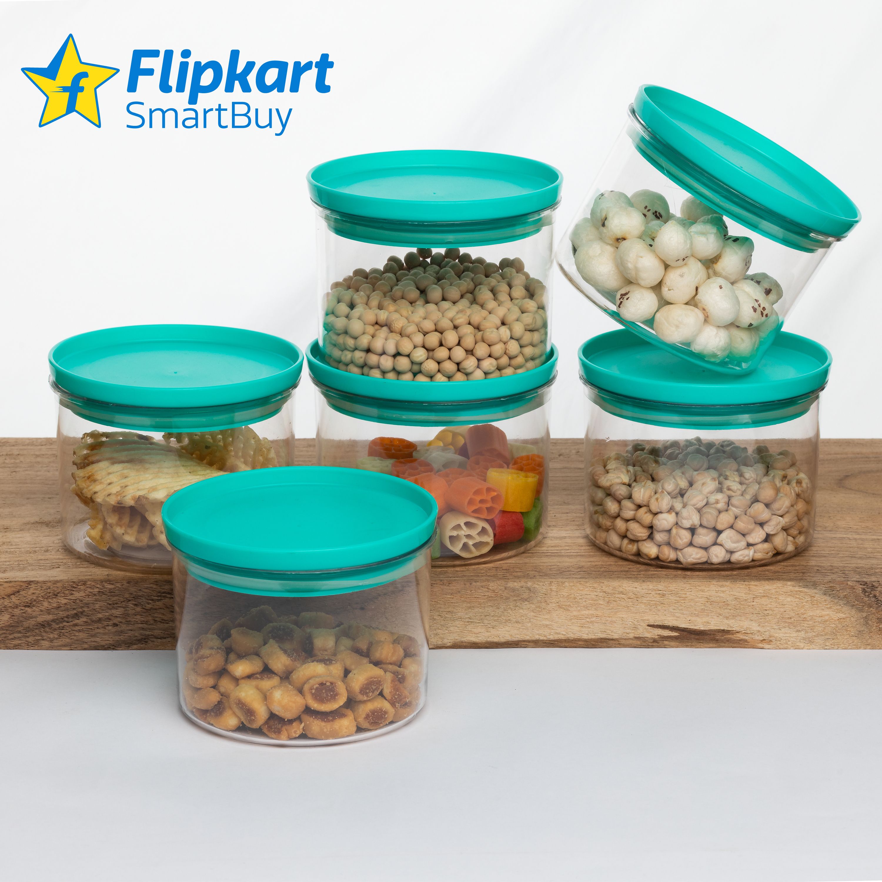 flipkart smartbuy Plastic Grocery Container- 500 ml-picture-11