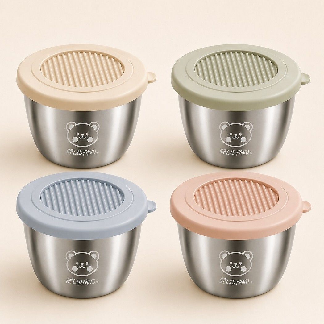 masox store Sauce Set Stainless Steel, Plastic, Silicone-picture-44
