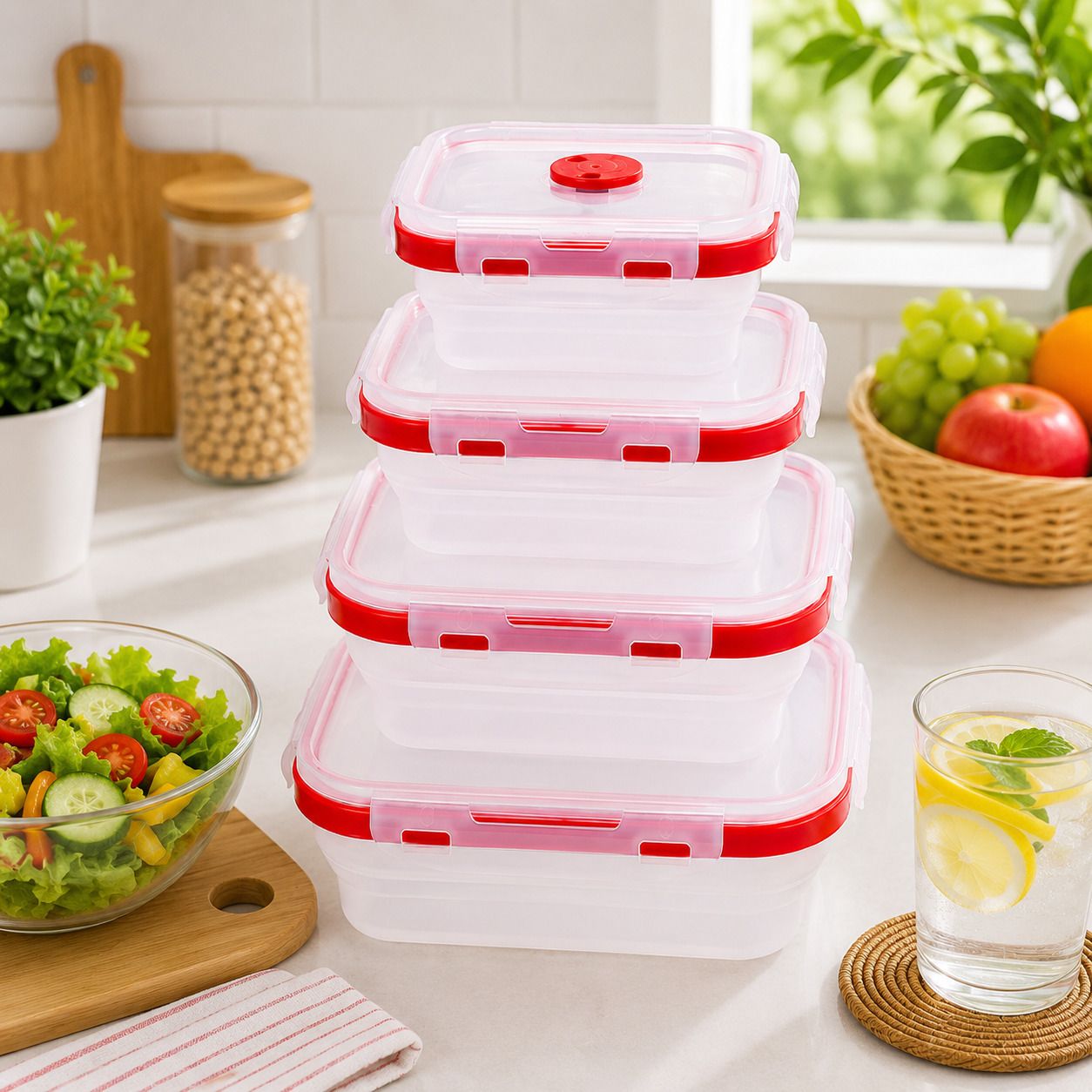 sageware Silicone Grocery Container - 4200 ml-picture-32