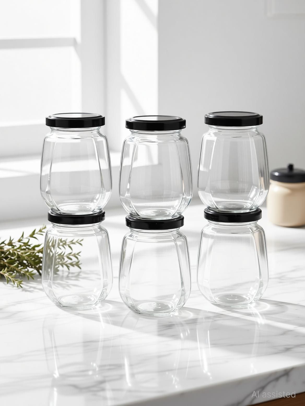 croco jar Glass Cereal Dispenser - 500 ml-picture-29