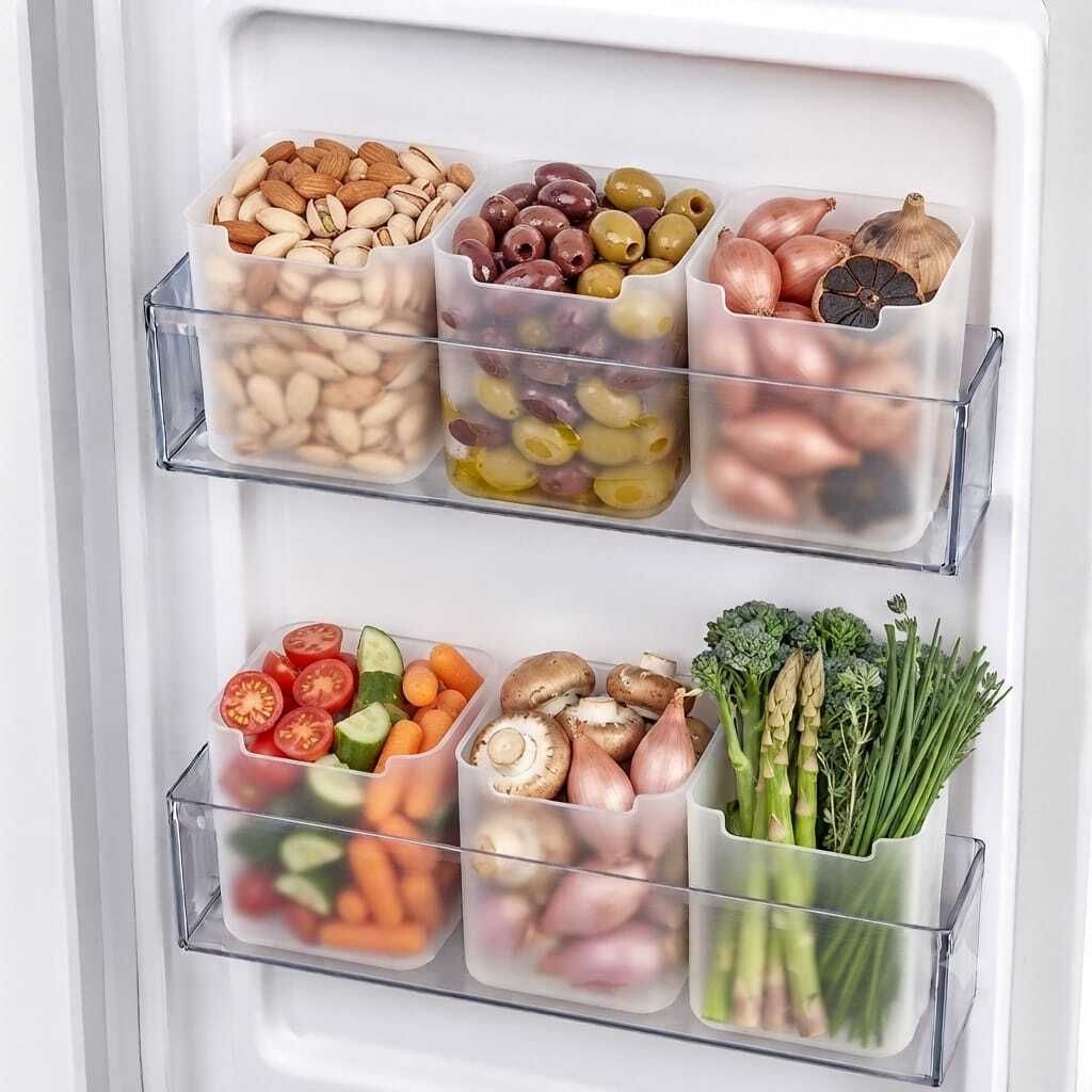 pexfrom Plastic Fridge Container - 500 ml-picture-21