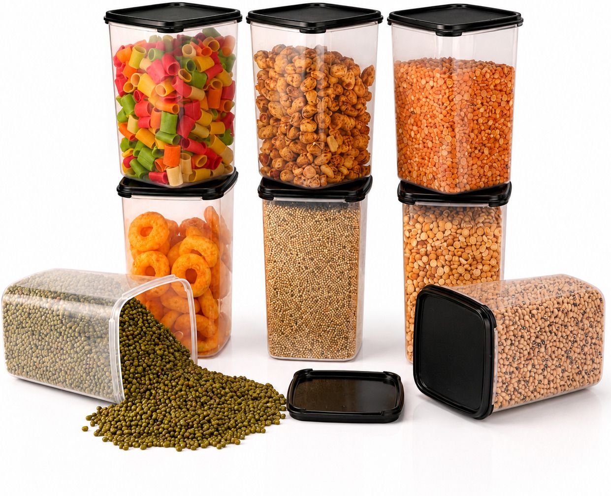 ktcom Plastic Grocery Container - 1100 ml-picture-33