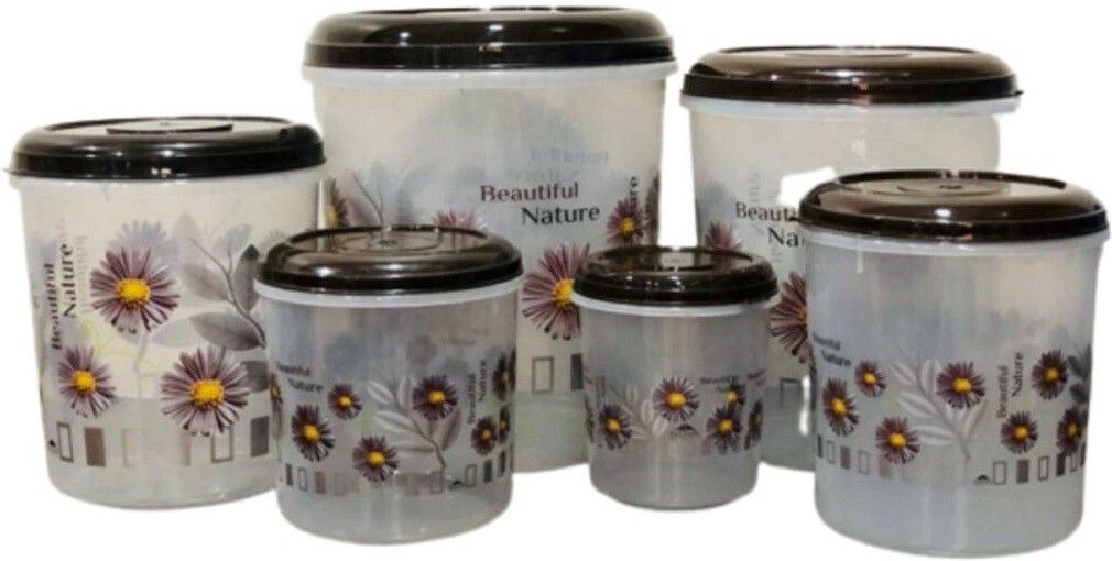 Plastic Grocery Container- 1000 ml, 2000 ml, 3000 ml, 6000 ml, 8000 ml, 12000 ml