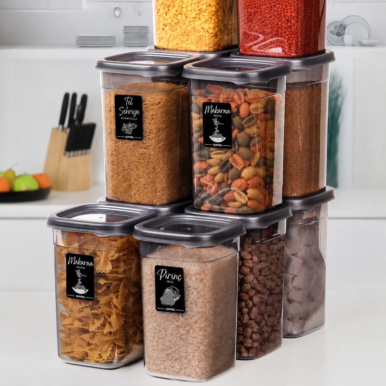 Plastic Grocery Container - 1000 ml-image-36