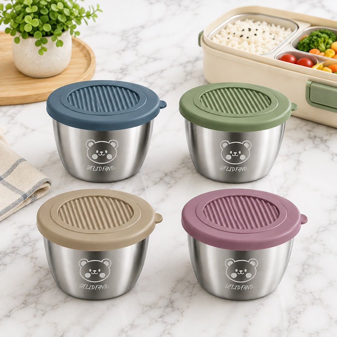 masox store Sauce Set Stainless Steel, Plastic, Silicone-picture-42