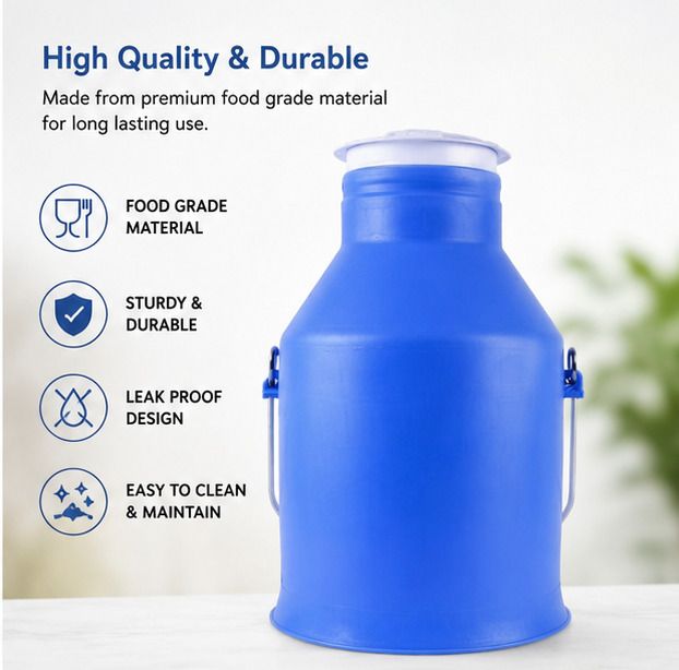 mazid steel industries Plastic Milk Container - 15 L-picture-13