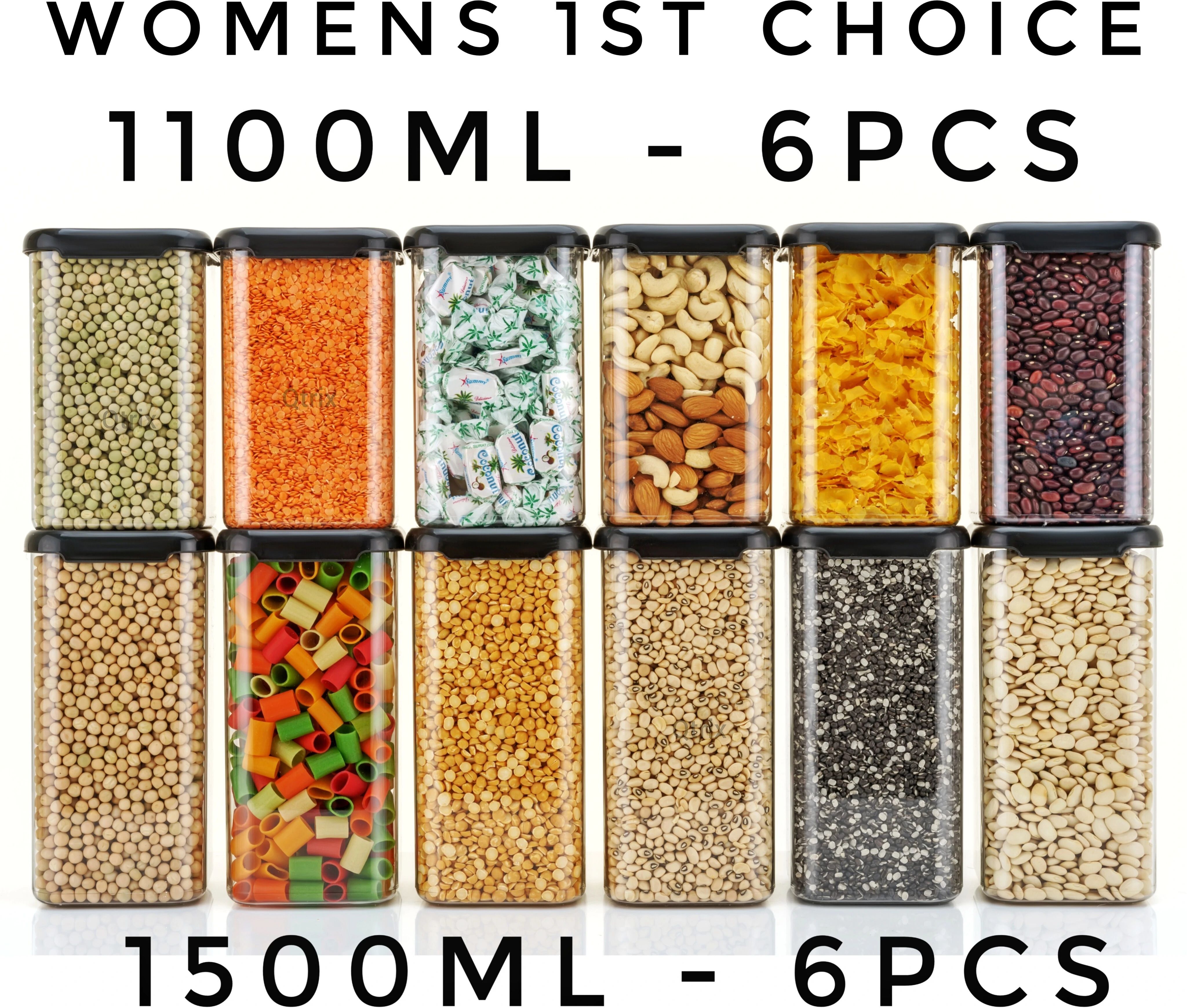 womens 1st choice Plastic Grocery Container- 1100 ml, 1500 ml-picture-17