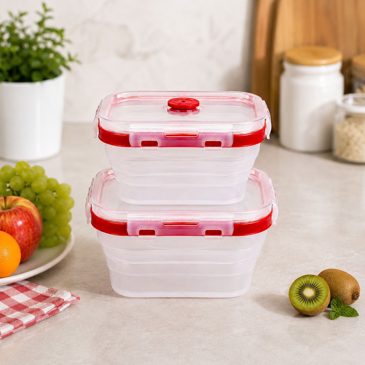 sageware Silicone Grocery Container - 2400 ml-picture-18