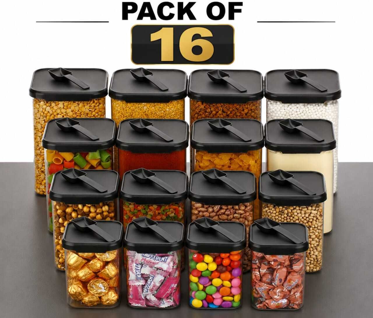 Plastic Grocery Container - 350 ml, 650 ml, 950 ml, 1400 ml-image-17