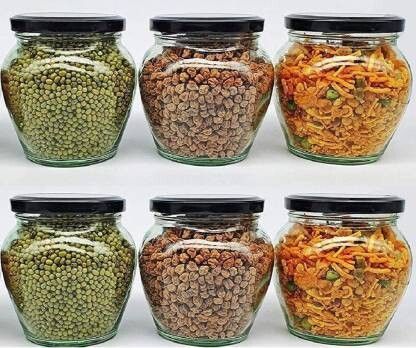 urva fashion Glass Grocery Container- 400-picture-13