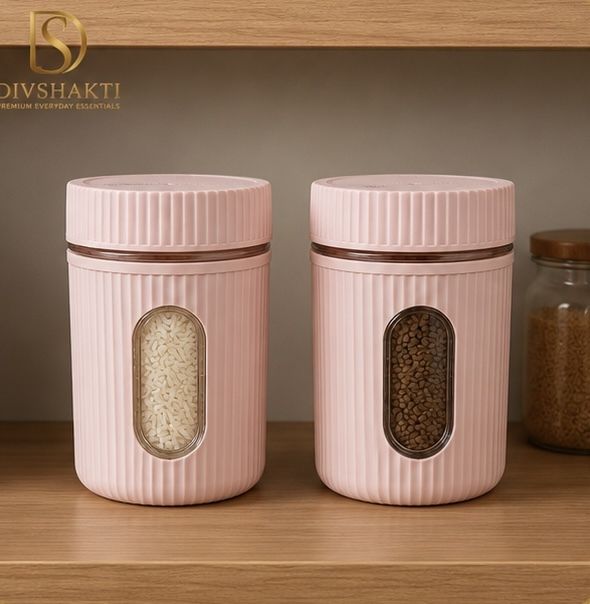 divshakti Plastic Grocery Container - 900 ml-picture-32